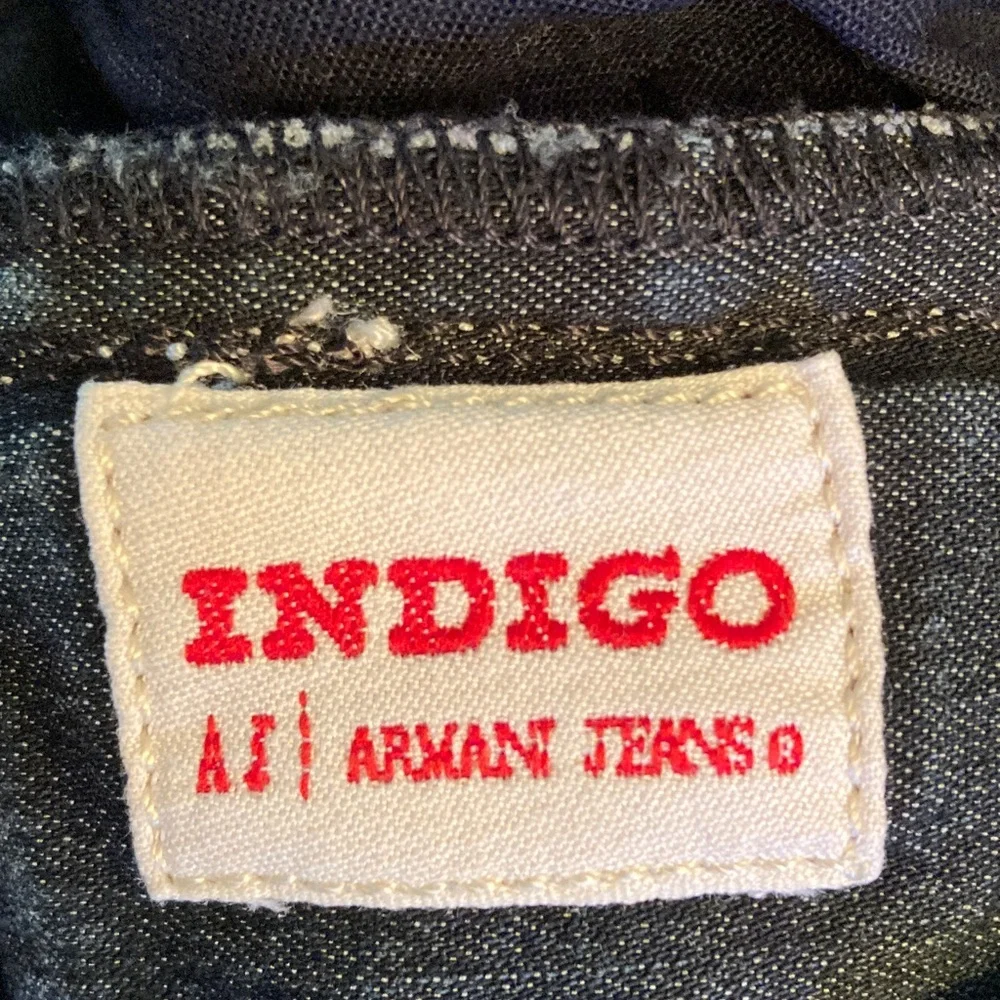 Armani Jeans Women's Dark Indigo Straight Leg Denim - Picture 8 of 10